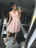 EVA & LOLA DRESS powder pink 42001-1