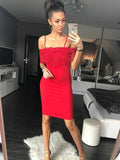 EMAMODA dress- RED 42008-1