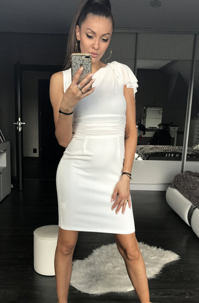 EMAMODA dress- WHITE 42005-1