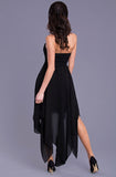 EVA & LOLA DRESS -BLACK 8021-1