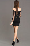 EMAMODA DRESS - BLACK 5702-3