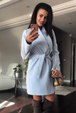 COAT - BLUE 32002-2