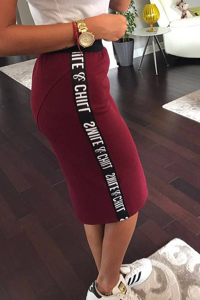 SKIRT eggplant 43003-3