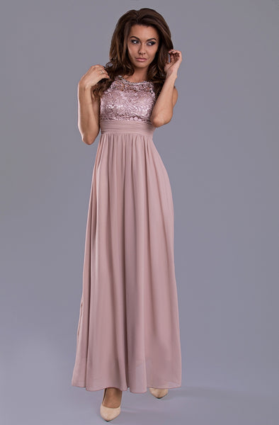 EVA & LOLA Dress- BROWN 7815-8
