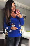 SWEATER - BLUE 43005-2