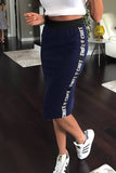 SKIRT NAVY BLUE 43003-4