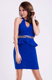 EMAMODA DRESS - cobalt 12015-1